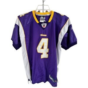 Reebok NFL Minnesota Vikings‎ Brett Favre 4 Purple Football Jersey Mens 48
